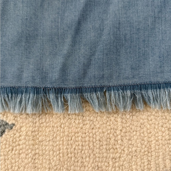 NWT beachlunchlounge Blue Off-Shoulder dress women size M - Picture 2 of 11